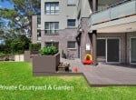 11. Private coutyard and garden